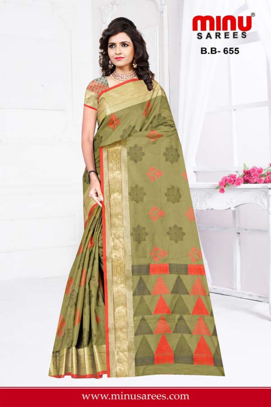 Multi Color Brasso Beauty Designer Saree