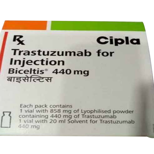 Trastuzumab Injection - 440mg Dosage | White Powder, Normal Fermentation Smell, Store In Dry Place