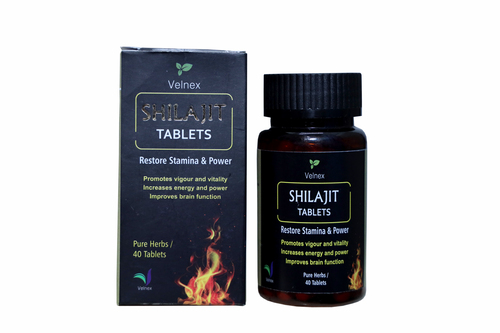 Shilajeet 40 Tablet Jar Pack - Storage Instructions: Store In A Cool Dry Place Away From Direct Sunlight And Moisture.