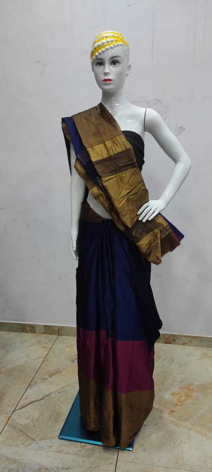 Donation Purpose Saree - Cotton Blend Printed Design Trendy Ethnic Dress Type | Breathable Washable No Fade