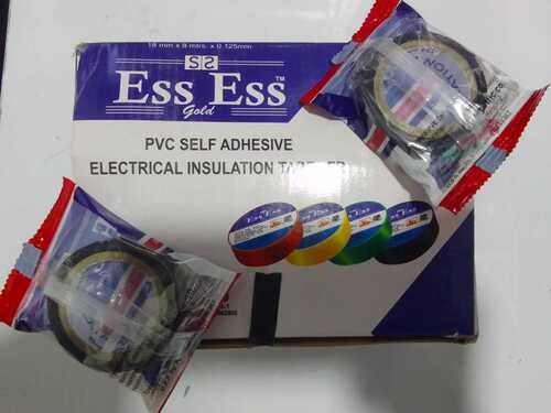 Pvc Tape - 7 Meter Length | Single-sided Adhesive, Available In Red, Yellow, Blue, Black, Green
