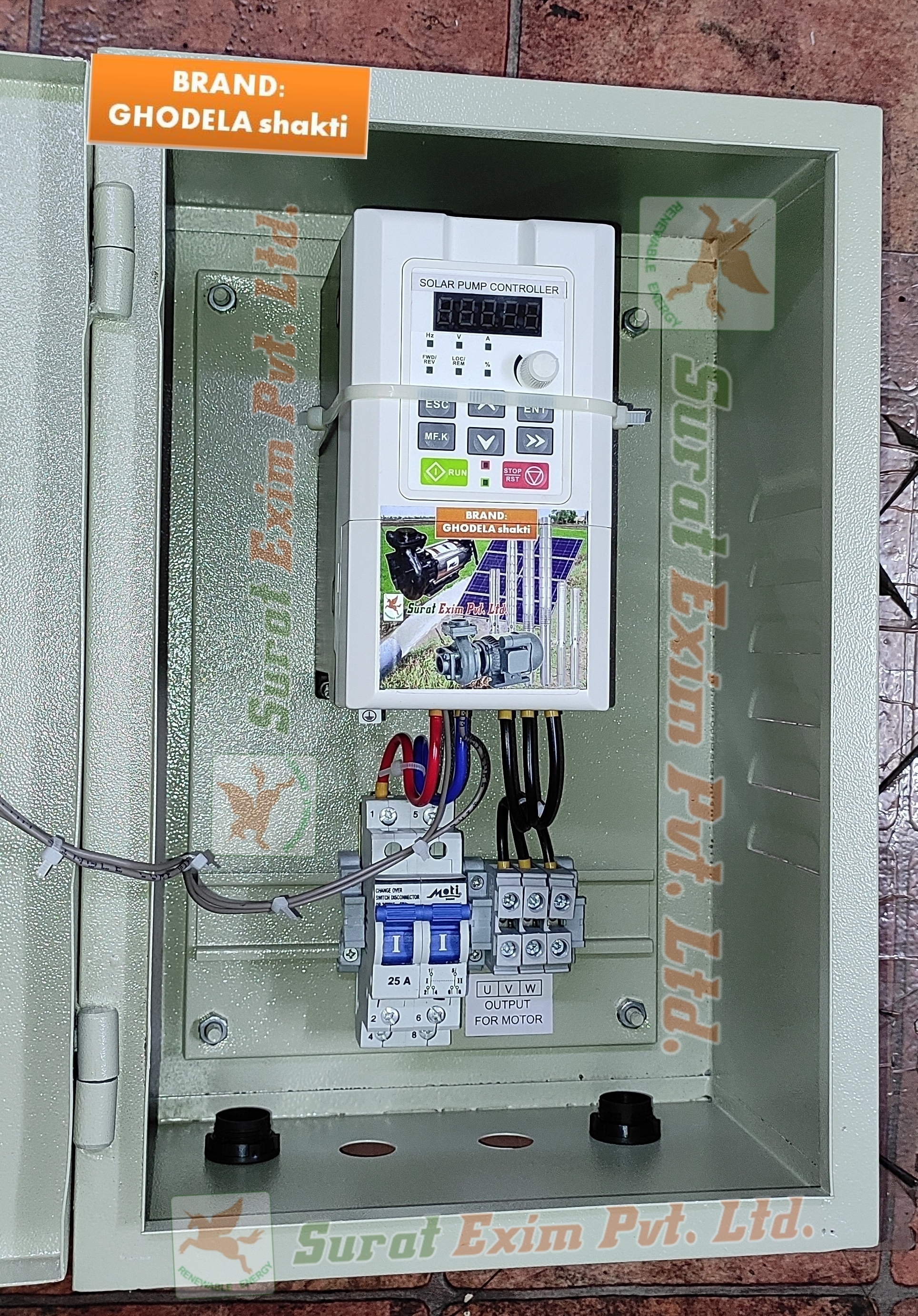 Plastic Solar Mppt Variable Frequency Drive Pump Inverter