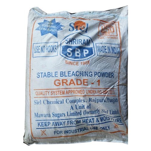 Bleaching Powder - 25 Kg Industrial Grade Powder , Ideal For Textile, Paper, And Water Treatment Applications