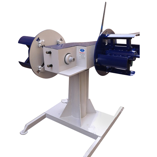 1.5 Ton Double Side Non Motorized Decoiler Machine Industrial
