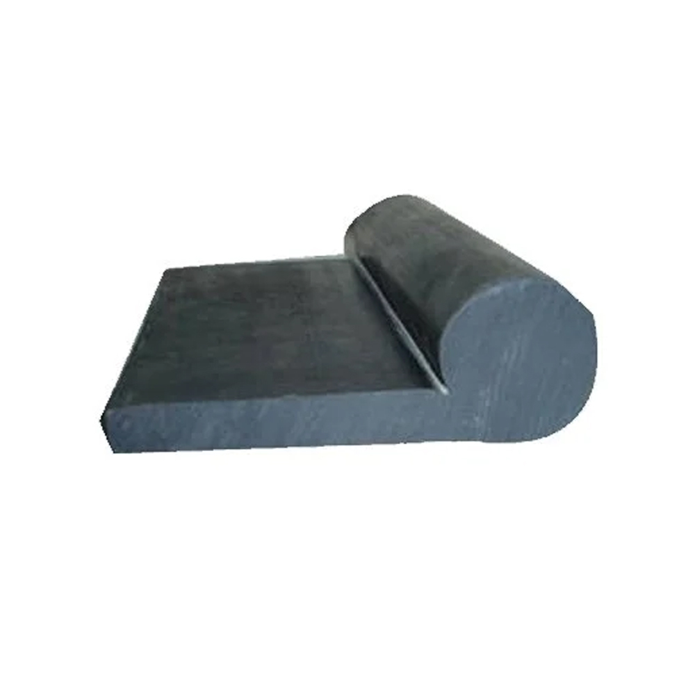 Rubber Gate Seals - Rectangular & Wedge Type, Rigid Black Rubber, High Quality, Custom Shapes Available, Shore A Hardness 65, 450% Elongation Before Break