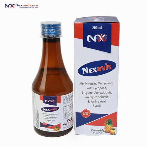 Nexovit 200ml सिरप सूखी और ठंडी जगह रखें