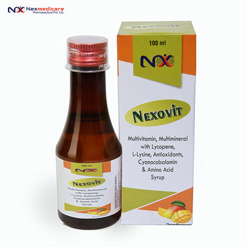 Nexovit 100ml सिरप सूखी और ठंडी जगह रखें