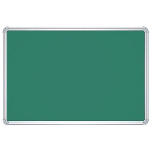 Resin Coated Green Chalk Board - Wall Hanging, Durable Aluminium Frame, Customizable Size, Rectangular Shape, Green Color | Perfect for Schools, Pack of 1