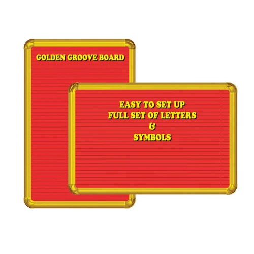 प्रीमियम एल्युमिनियम नॉन मैग्नेटिक ग्रूव वेलकम बोर्ड