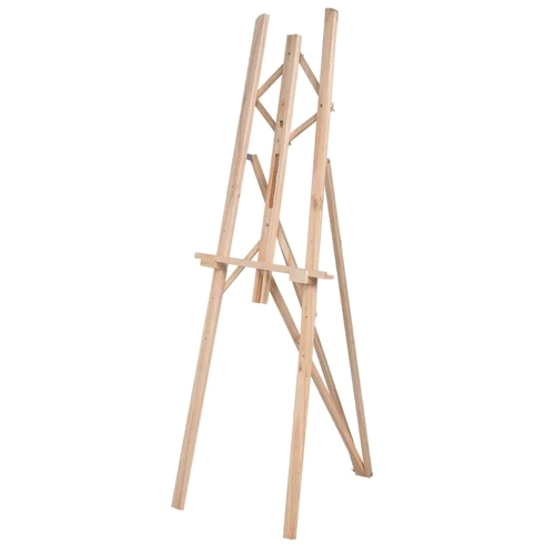 Brown Wooden Display Board Stand