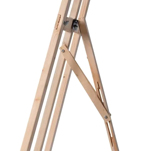 Brown Wooden Display Board Stand