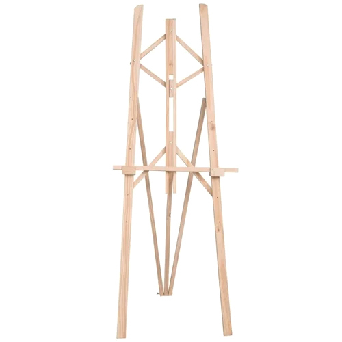 Brown Wooden Display Board Stand