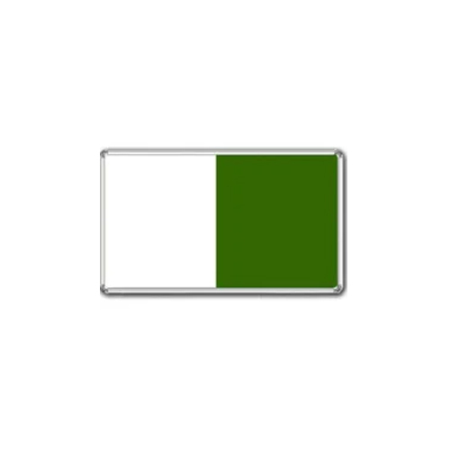 Modern Combination Board - Premium Aluminium, Customisable Size, Blue, Green, And Maroon Color | Versatile Writing Surface