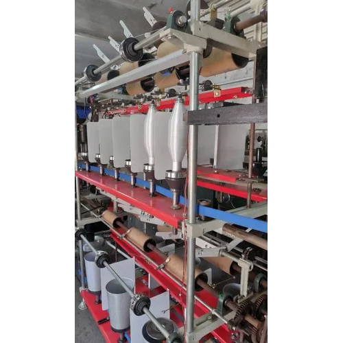 Doubling Machine - Mild Steel and Stainless Steel Alloy | Industrial Use for Textile and Fabric Processing
