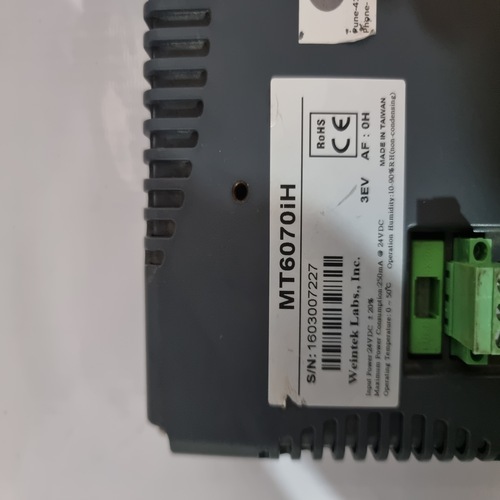 Weintek Mt6070ih Hmi