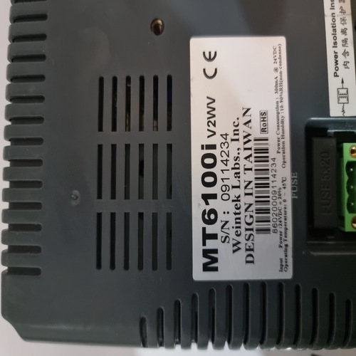 Weintek Mt6100i Hmi