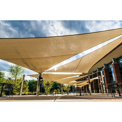 Shade Sails - Customizable Polyester Fabric, Stylish Printed Designs for Cozy Canopies | Easy Installation with Complete Accessory Set