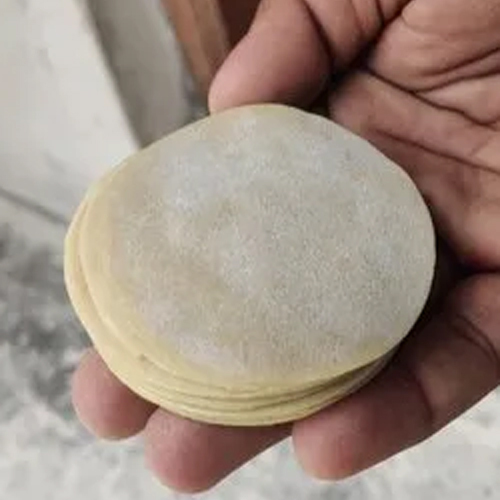 गोले आकार की अप्पलम पापड़