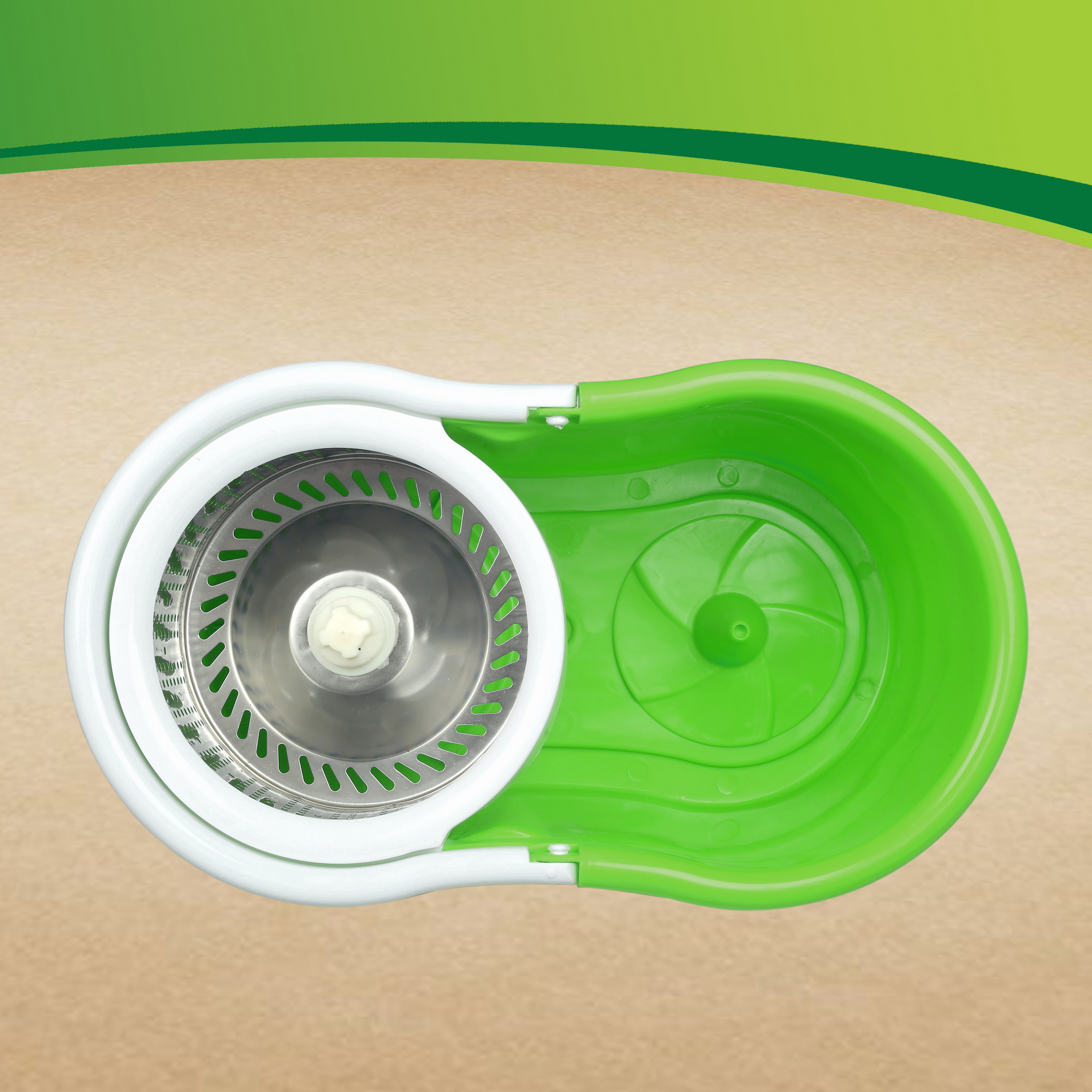 Blue 360 Degree Spin Mop Steel