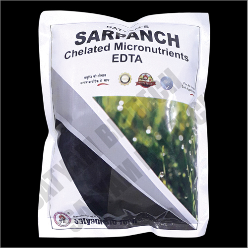 Sarpanch Chelated Micronutrients EDTA - Granular, 99.5% Purity, White Color | Controlled Release Organic Fertilizer for Enhanced Crop Yields and Disease Resistance