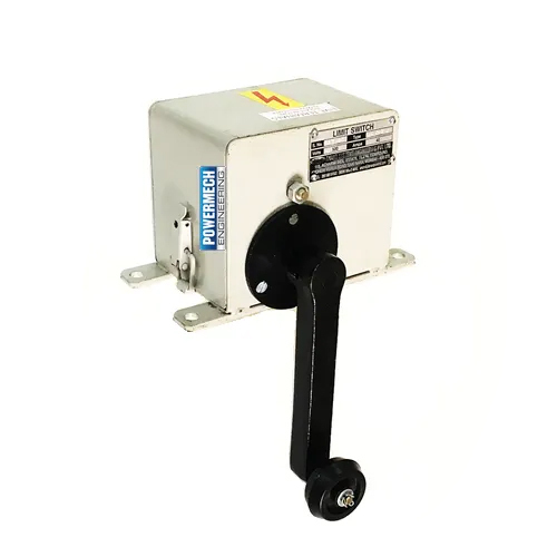 White Two Way Roller Lever Limit Switch