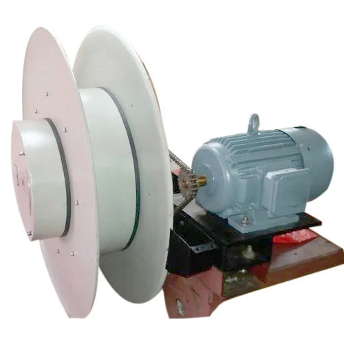 Stall Torque Motorized Cable Reeling Drum Application: Construction
