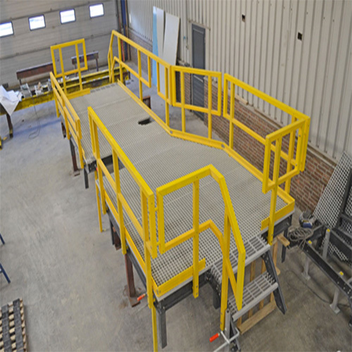 Yellow Frp Moulded Grating For Platform