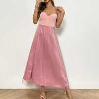 वॉशेबल पार्टी समर स्लिंग ड्रेस