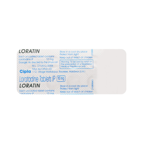 Loratadine Tablets - 10mg Antihistamine For Allergic Conditions | 100 Tablets, Non-drowsy Relief, Store Below 30â°c