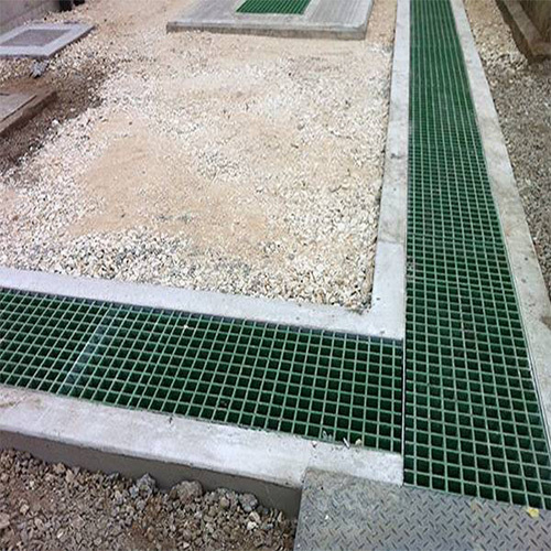 Black Color Frp Drain Cover Application: Drainage