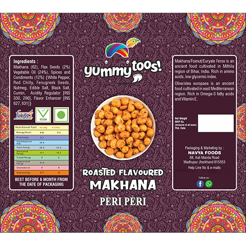 Printed Sticker Labels - Color: Purple