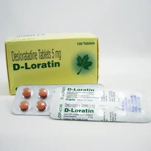 Desloratadine Tablets - Desloratadine 5mg, 100 Tablets | Antihistamine For Treatment Of Allergic Conditions, Store Below 30â°c