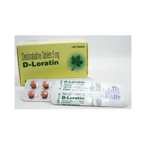 Desloratadine Tablets - Desloratadine 5mg, 100 Tablets | Antihistamine For Treatment Of Allergic Conditions, Store Below 30â°c