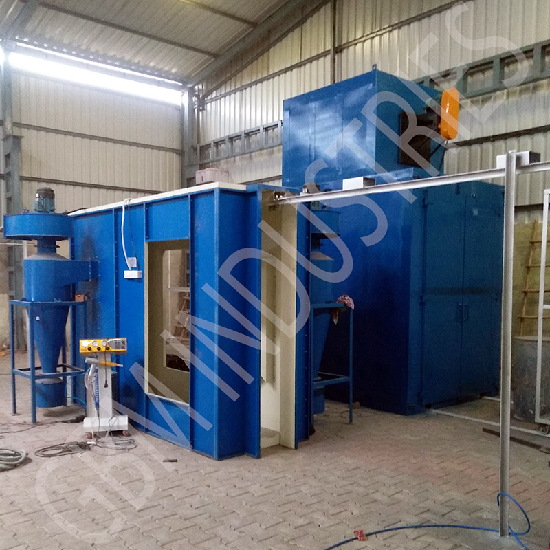 Batch Type Powder Coating Plant