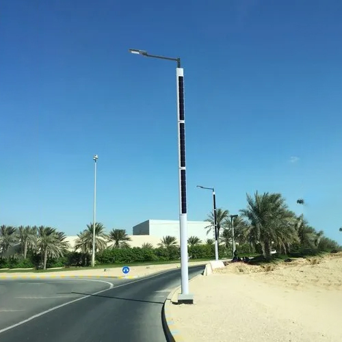 व्हाइट 20 वाट सोलर पोल लाइट