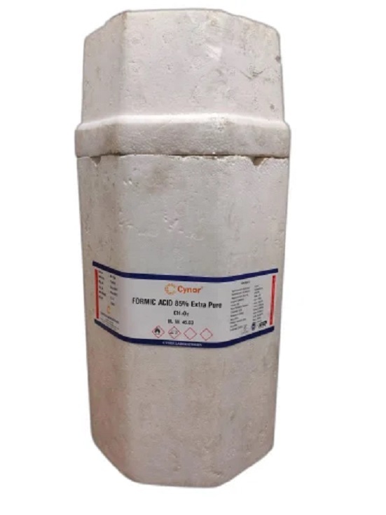 Formic Acid - Min 85% Purity Assay | Clear And Colourless University Lab Chemical, Cas No: 64-18-6