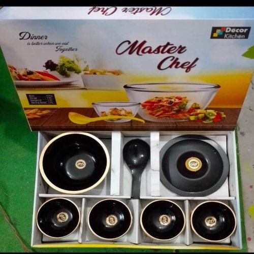 पारदर्शी ग्लास पुडिंग सेट
