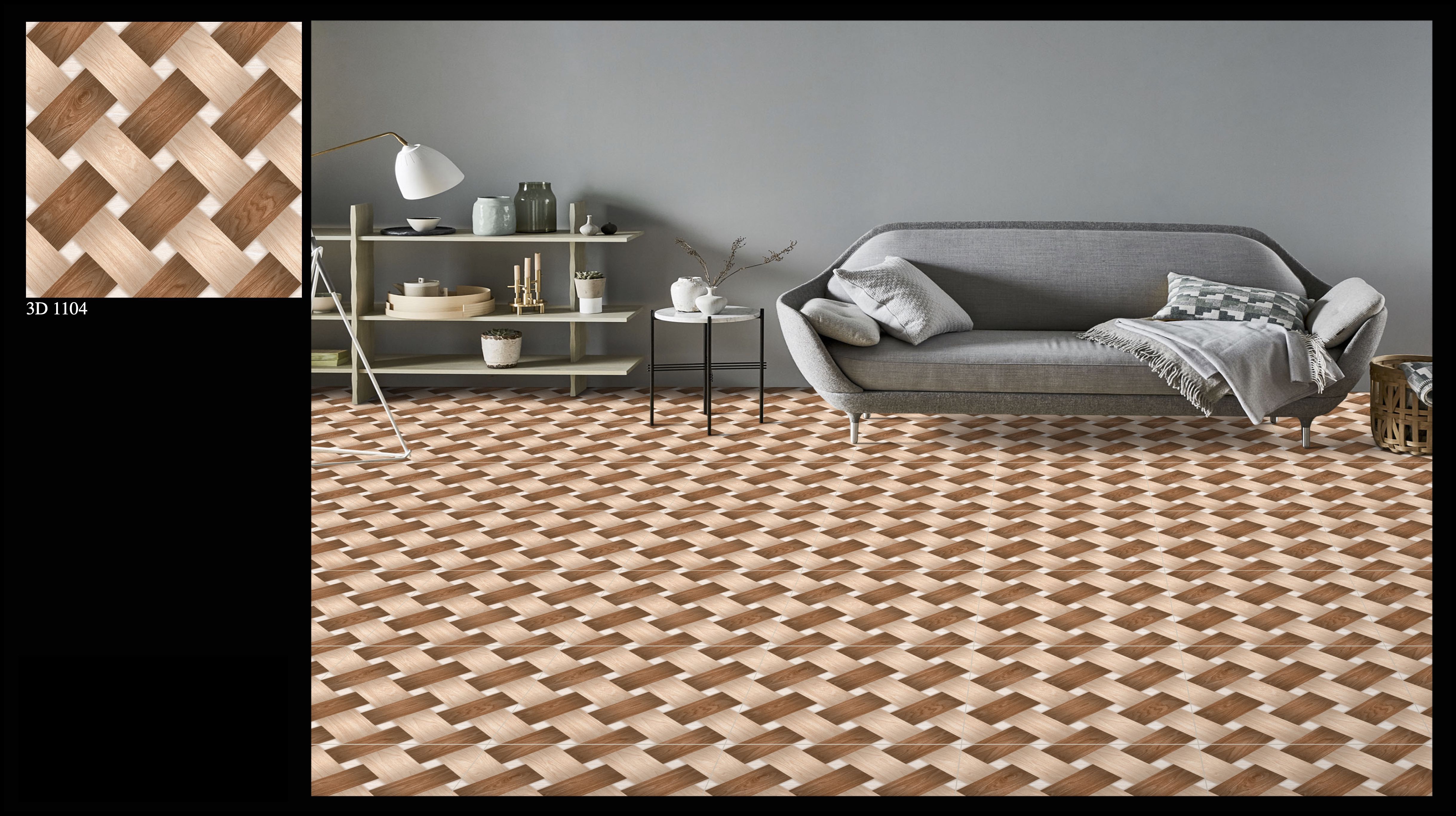 Porcelain Tiles Size: 600x600mm