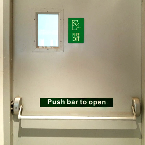 Emergency Signs - Application: Industrial