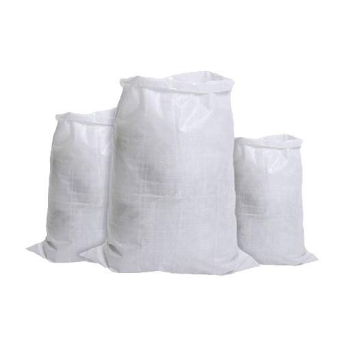 Plain Woven Sack - Color: White