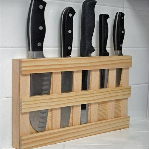 Brown Knife Stand