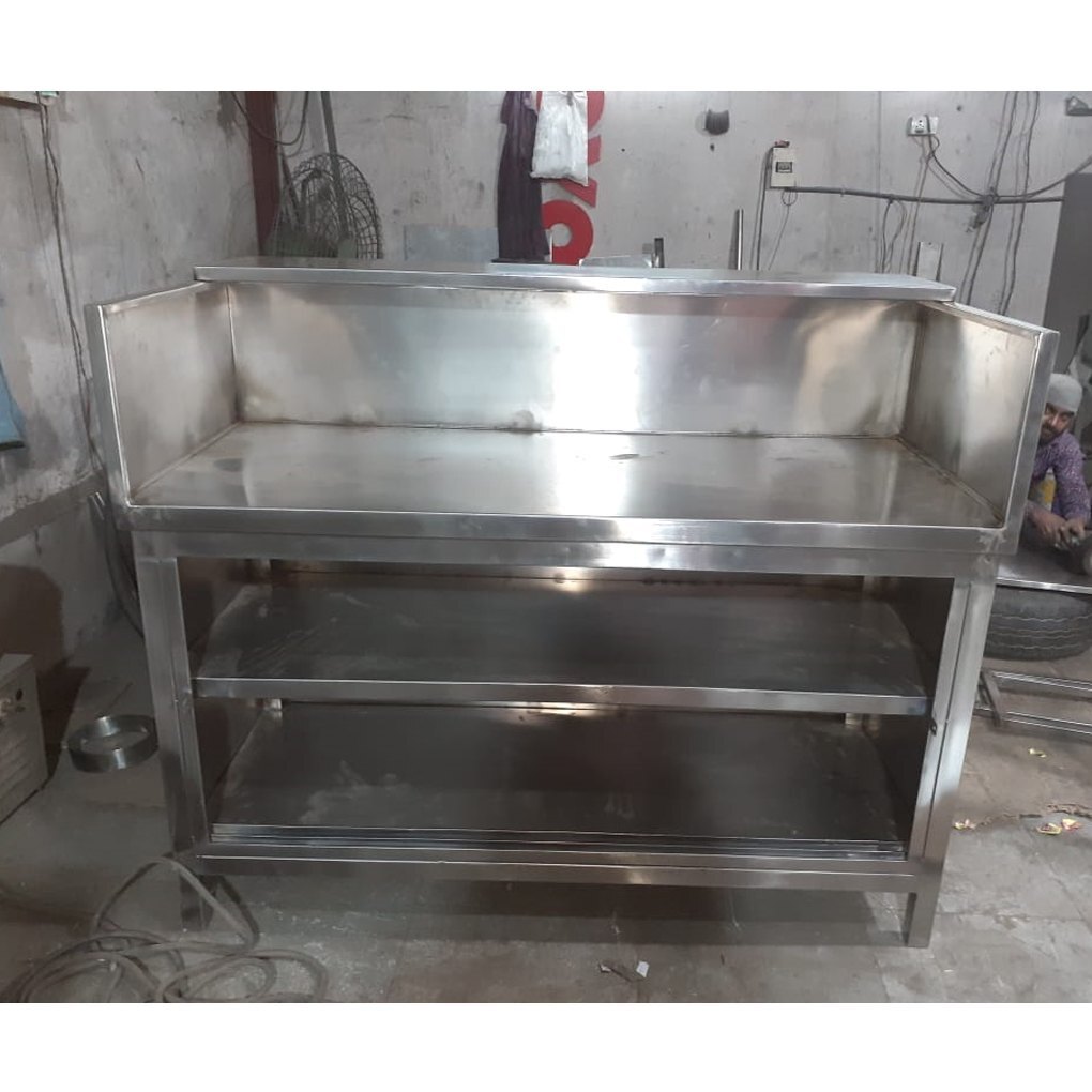 Silver Chaat Counter