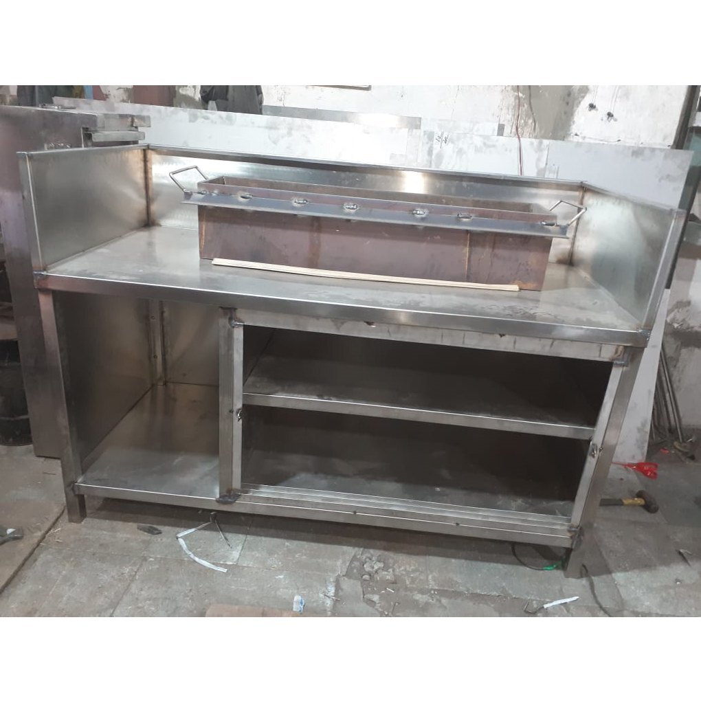 Silver Chaat Counter