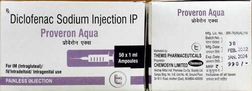 लिक्विड प्रोवेरॉन एक्वा डिक्लोफेनाक सोडियम इंजेक्शन