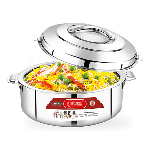 Silver Imperia Stainless Steel Hotpot