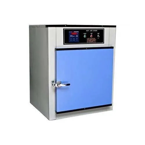 Silver And Blue Air Circulating Oven With Digital Display