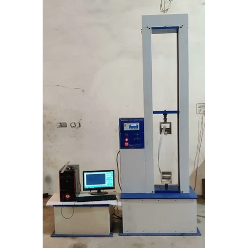 सिल्वर और ब्लू टेन्साइल मशीनें