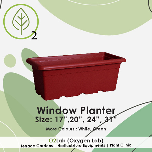 मल्टीकलर विंडो प्लांटर