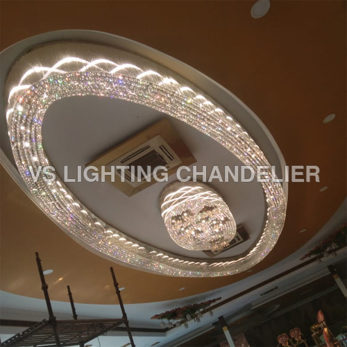 Crystal Egg Design Chandelier
