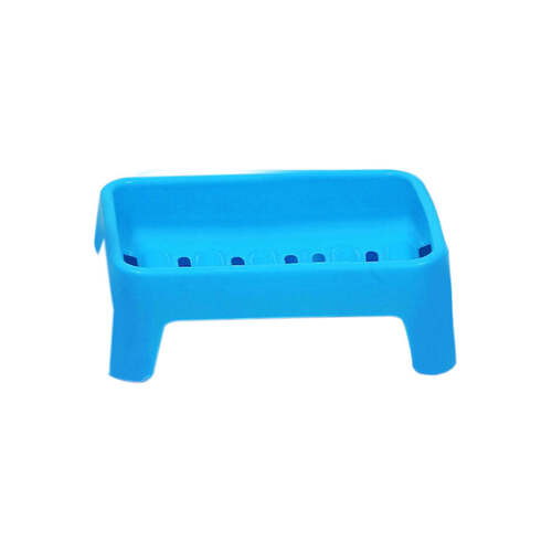 Simple Soap Keeping Plastic Case For Bathroom Use (1129) - High-quality Plastic, Simple 1 Layer Design, Multi-color Variety, Self-draining For Enhanced Soap Lifespan